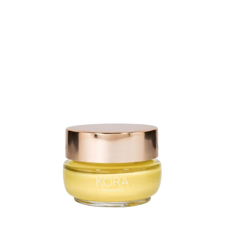 KORA Organics Turmeric Glow Moisturizer, Hydrate & Illuminate, Soften and Plump Skin, Certified Organic, Cruelty Free, Perfect Travel Size, 0.51 fl oz