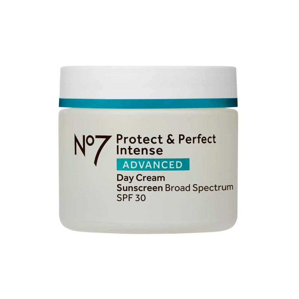 No7 Protect & Perfect Intense Advanced Day Cream SPF 30 – Anti-Aging Facial Moisturizer with Anti-Wrinkle Technology – Hydrating Hyaluronic Acid Cream for Radiant Youthful Skin (50ml) No7 Protect & Perfect Intense Advanced Day Cream SPF 30 – Anti-Aging Facial Moisturizer with Anti-Wrinkle Technology – Hydrating Hyaluronic Acid Cream for Radiant Youthful Skin (50ml)