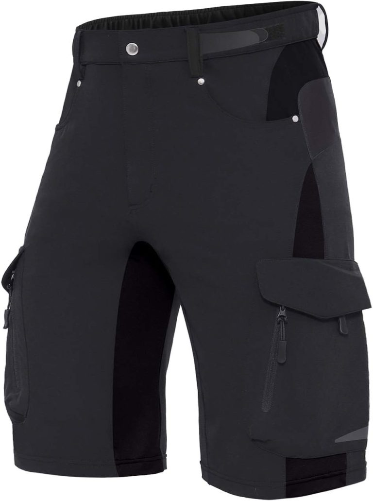 XKTTAC Men’s Outdoor Quick Dry Lightweight Stretchy Shorts for Hiking, Tactical, Camping, Travel with 6 Pockets