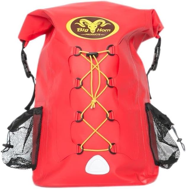 Waterproof Backpack by Big Horn Products – Large 30L Rolltop Dry Bag Backpack Perfect for Outdoor Adventures
