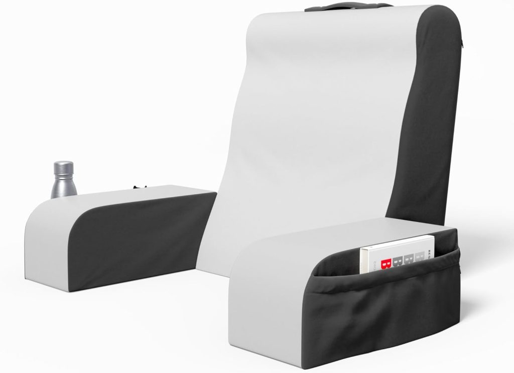 Kolbs Reading Pillow | Full Support for Comfort Solid Foam | Back Pillow for Bed Sitting Up TV Book Gaming Pillow – Back Support Pillow for Bed Backrest Bed Chair with Arms (Grey/White, Standard) Kolbs Reading Pillow | Full Support for Comfort Solid Foam | Back Pillow for Bed Sitting Up TV Book Gaming Pillow – Back Support Pillow for Bed Backrest Bed Chair with Arms (Grey/White, Standard)