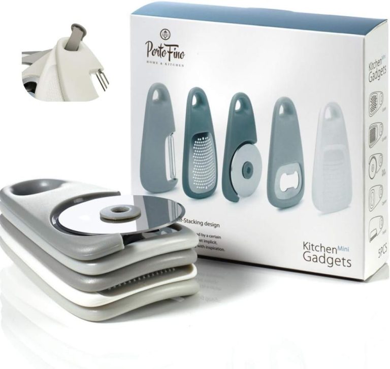 Kitchen Gadgets Set – Space Saving Kitchen Gadgets – Camper Gifts – RV Gifts – 5 Piece Kitchen Gadgets and Tools – RV Kitchen Accessories – Motorhome Accessories – Gifts for RV Owners – RV Gadgets