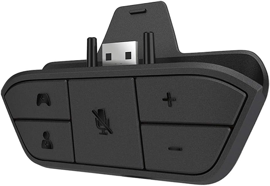 Stereo Headset Adapter for Xbox One and Xbox Series X|S and Elite Controller – Headphone Audio Converter for Voice Chat & Game Sound Mix and Mic Monitoring and Volume Control as Xbox Accessories Stereo Headset Adapter for Xbox One and Xbox Series X|S and Elite Controller – Headphone Audio Converter for Voice Chat & Game Sound Mix and Mic Monitoring and Volume Control as Xbox Accessories