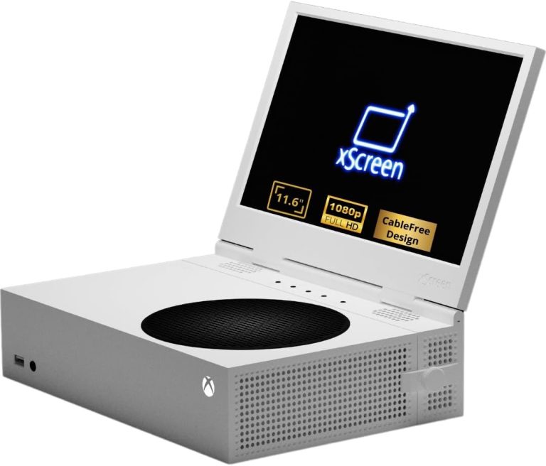UPspec Gaming xScreen – 11.6 1080P FHD 60Hz IPS Portable Screen for Xbox Series S (not Included) – Unique CABLEFREE Design