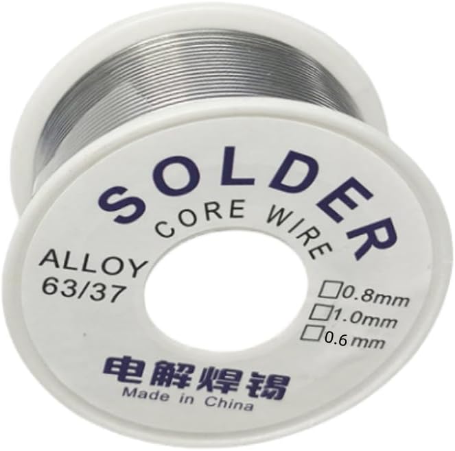 63/37 Solder Tin Lead Rosin Core Solder Wire For Electrical Soldering (0.8mm/100g)
