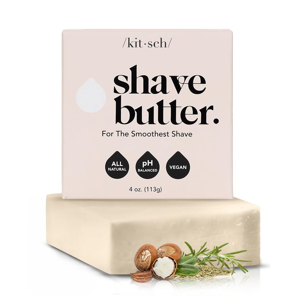 Kitsch Smooth Shave Bar for Women – Hydrating Shaving Soap for Sensitive Skin | Paraben-Free & Sulfate-Free Shaving Bar | Shaving Bar for Soft, Smooth Skin | Eco-Friendly Shave Soap – 4 oz Kitsch Smooth Shave Bar for Women – Hydrating Shaving Soap for Sensitive Skin | Paraben-Free & Sulfate-Free Shaving Bar | Shaving Bar for Soft, Smooth Skin | Eco-Friendly Shave Soap – 4 oz