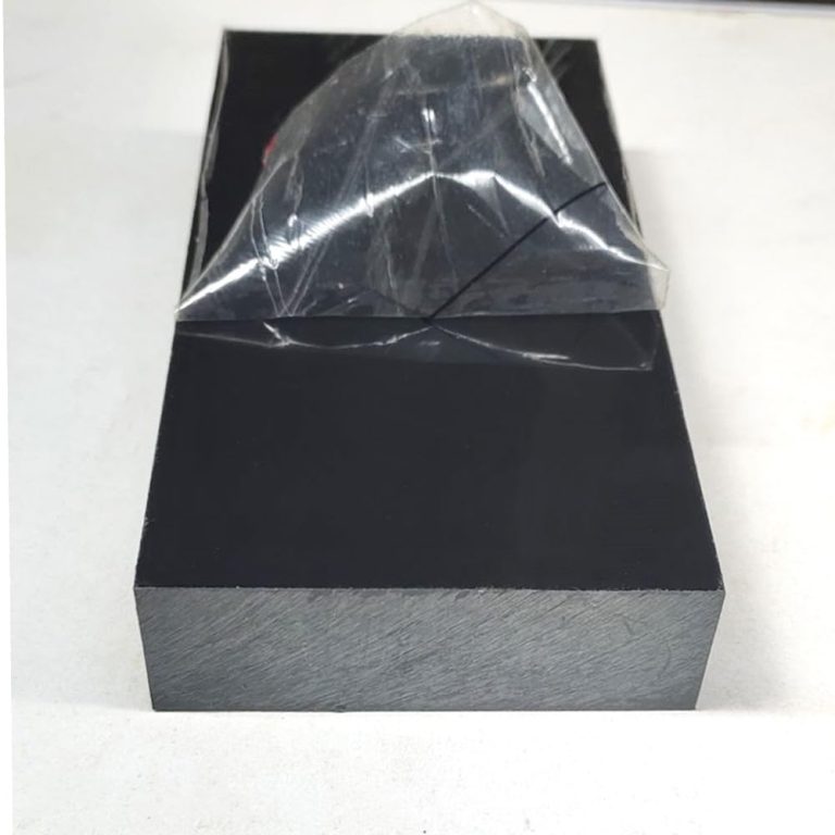 High-Density Polyethylene (HDPE) Plastic Block 1″ x 3″ x 6″,HDPE Plastic Tapping Block for Machining,Home Improvements,DIY Projects (Black)