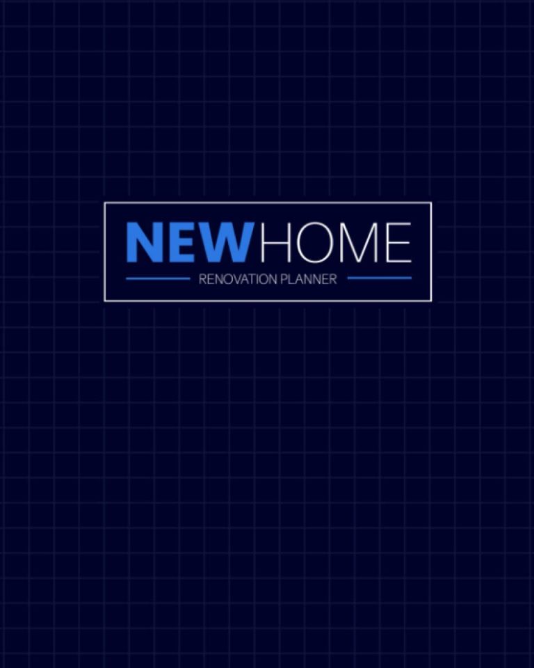New Home Renovation Planner: For Home Improvements & DIY Projects | 6 Custom Pages For Each Room, Including – Interior Design Ideas/Plans, Furniture & … Furniture, Decor & Material Purchases