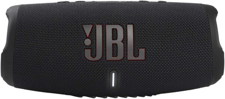 JBL CHARGE 5 – Portable Waterproof (IP67) Bluetooth Speaker with Powerbank USB Charge out, 20 hours playtime, JBL Partyboost (Black)