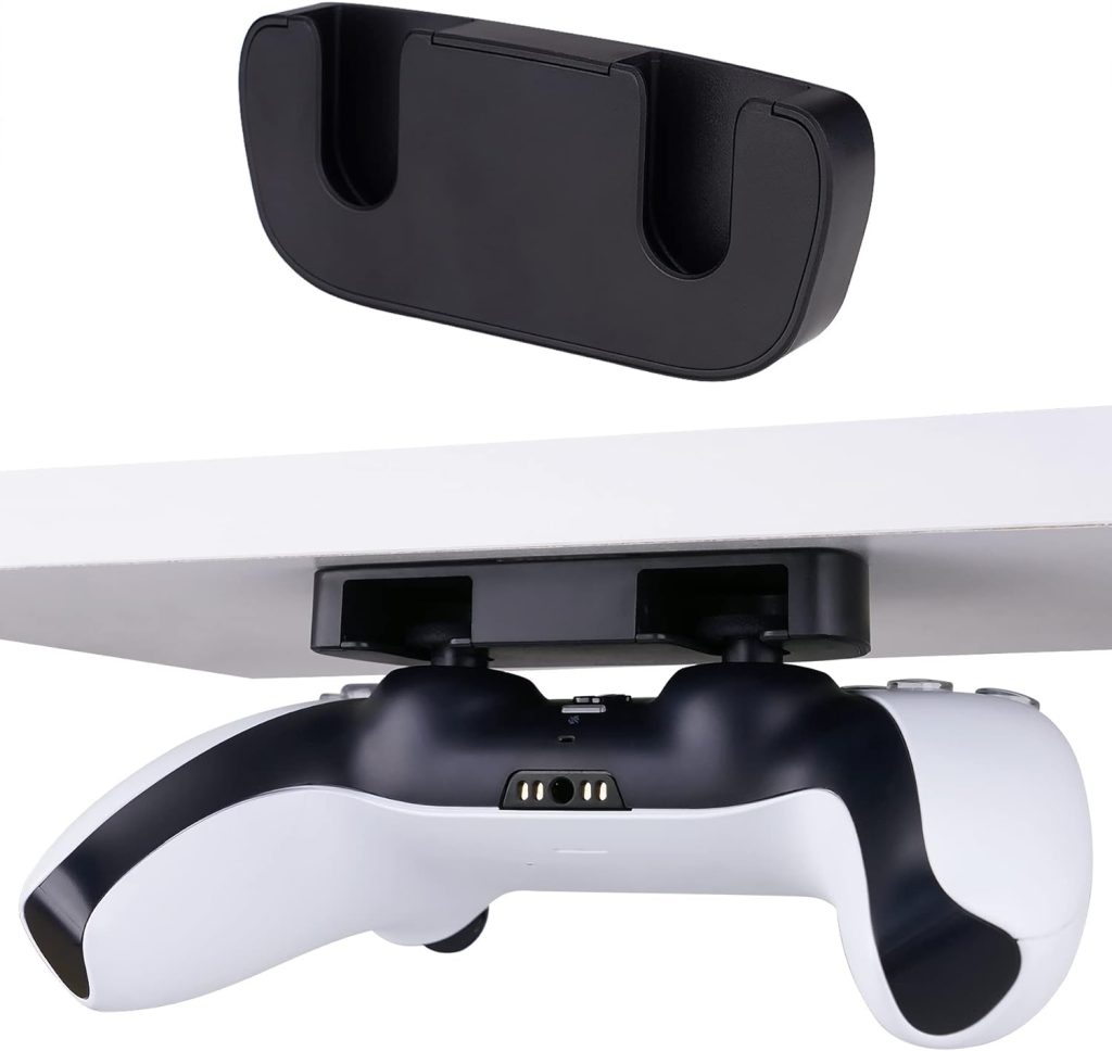 playvital Under Desk Controller Stand for ps5, Controller Table Mount for ps4 Controller, Controller Desk Holder Controller Organizer Display Stand Gaming Accessories for ps5/4 – Black playvital Under Desk Controller Stand for ps5, Controller Table Mount for ps4 Controller, Controller Desk Holder Controller Organizer Display Stand Gaming Accessories for ps5/4 – Black