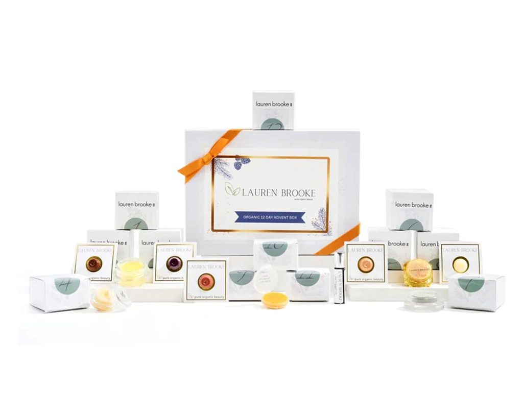 Lauren Brooke Cosmetiques Organic Advent Beauty Gift Box Set, 2024 Edition – 12 Mini Sizes & Limited-Edition Products Lauren Brooke Cosmetiques Organic Advent Beauty Gift Box Set, 2024 Edition – 12 Mini Sizes & Limited-Edition Products