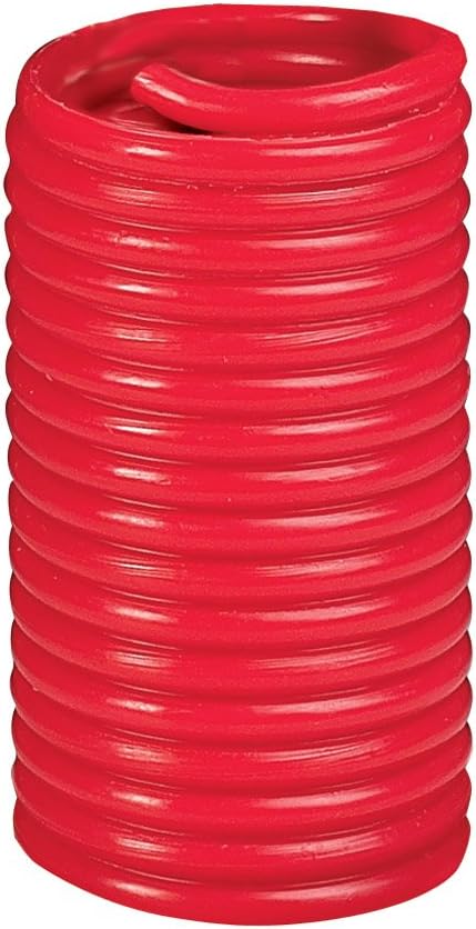 Candle by the Hour 80-Hour Red Candle Refill, Eco-friendly Natural Beeswax with Cotton Wick
