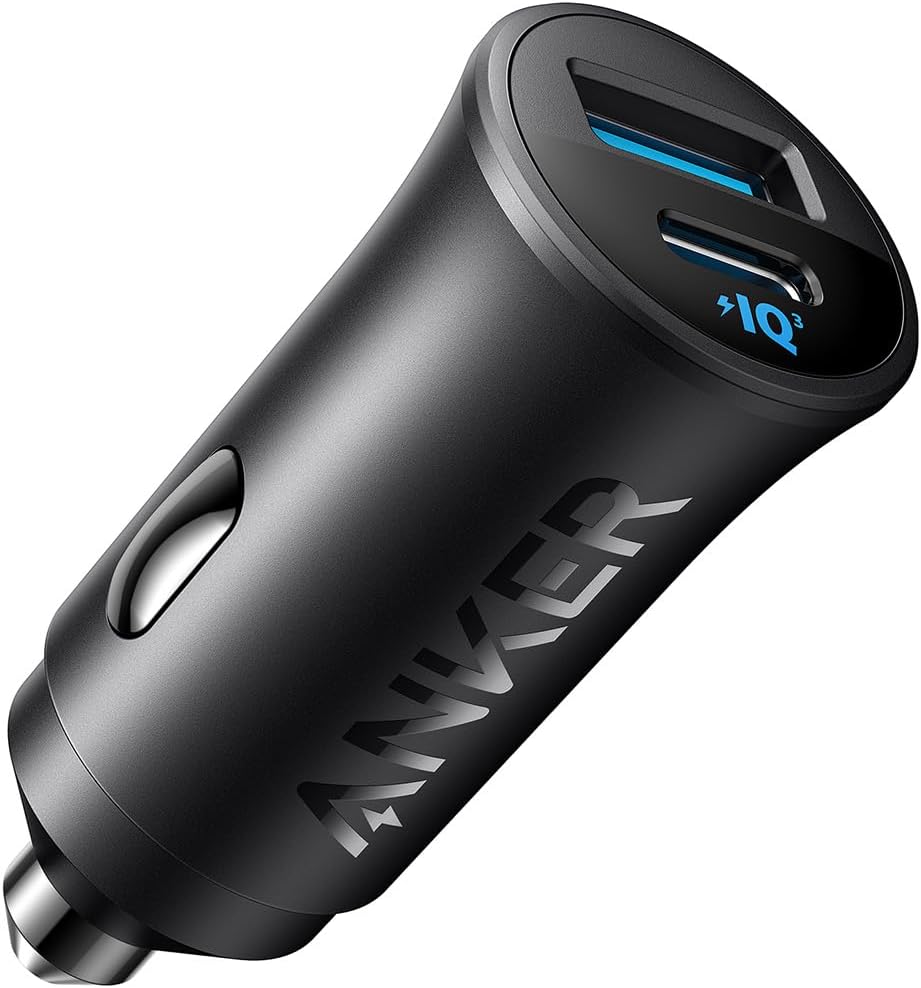 Anker USB-C Car Charger, iPhone 16 Car Charger, 30W 2-Port Type-C Car Adapter, PowerIQ 3.0, for iPhone 16/15/14/13/12 Series, Samsung Galaxy S23/S22/S21 Series, iPad Pro, AirPods, and More Anker USB-C Car Charger, iPhone 16 Car Charger, 30W 2-Port Type-C Car Adapter, PowerIQ 3.0, for iPhone 16/15/14/13/12 Series, Samsung Galaxy S23/S22/S21 Series, iPad Pro, AirPods, and More