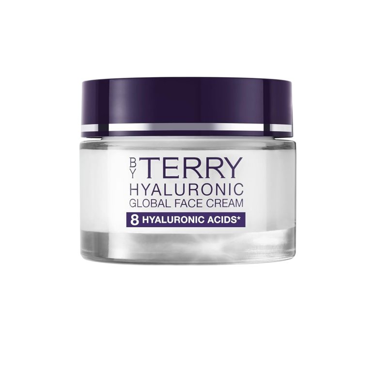 By Terry Hyaluronic Global Face Cream Travel Size, Plumps, Fills, Smooths & Hydrates Skin, Fragrance-Free, Clean & Vegan, 15ml