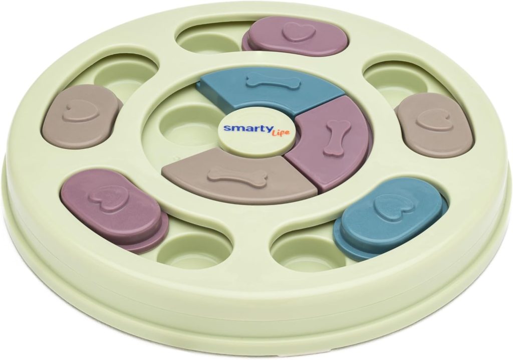 -Elevated Raised Interactive Slow Feeder Pet Bowl – Turntable Design for Mental Exercise – Puzzle Feeding Pet Bowls – Non-Slip Healthy Eating & Treat Puzzle -Elevated Raised Interactive Slow Feeder Pet Bowl – Turntable Design for Mental Exercise – Puzzle Feeding Pet Bowls – Non-Slip Healthy Eating & Treat Puzzle