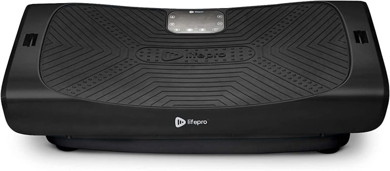 LifePro Rumblex 4D Pro Vibration Plate – Whole Body Vibration Platform Exercise Machine – Home Workout Equipment for Weight Loss, Toning & Wellness – Full Bundle of Bands, Straps & Accessories