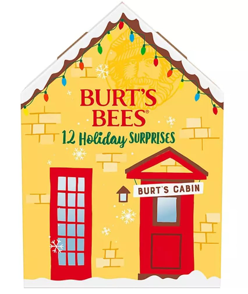 Burt’s Bees Lip Balm Advent Calendar 2023 – Official Burt’s Bees Cozy Cabin 12 Holiday Surprises Advent Calendar – 12 Total Lip Balms Burt’s Bees Lip Balm Advent Calendar 2023 – Official Burt’s Bees Cozy Cabin 12 Holiday Surprises Advent Calendar – 12 Total Lip Balms