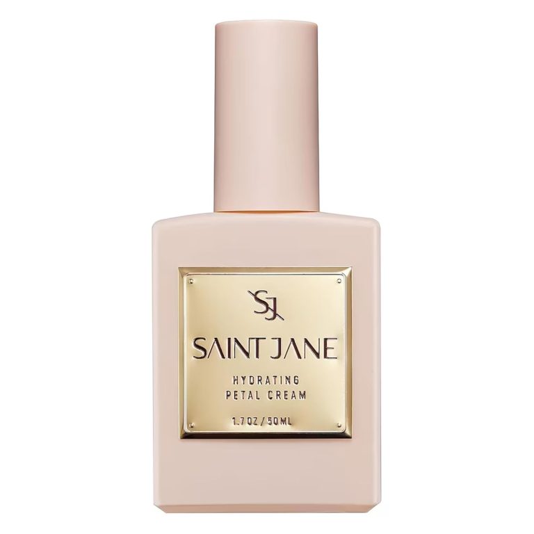 SAINT JANE – Hydrating Petal Cream (Hyaluronic Acid + Vitamin C Daily Moisturizer) | Luxury, Floral-Infused, Clean Skincare (1.7 oz | 50 ml)
