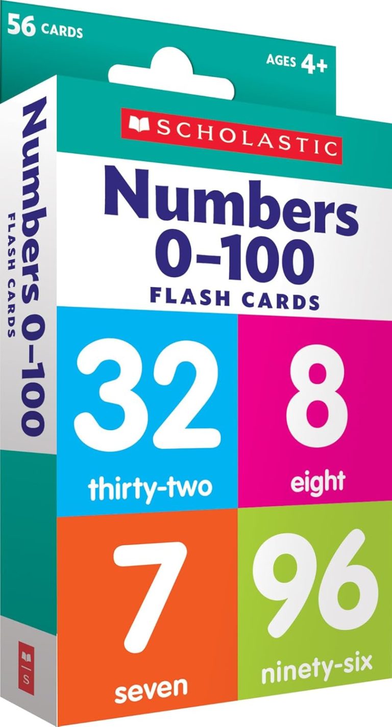 Flash Cards: Numbers 0 – 100
