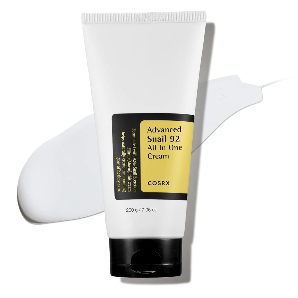 COSRX Snail Mucin 92% Moisturizer, Daily Repair Face Gel Cream Tube Type for Dry, Sensitive Skin, Not Tested on Animals, No Parabens, No Sulfates, No Phthalates, Korean Skin Care (7.05Fl Oz / 200g) COSRX Snail Mucin 92% Moisturizer, Daily Repair Face Gel Cream Tube Type for Dry, Sensitive Skin, Not Tested on Animals, No Parabens, No Sulfates, No Phthalates, Korean Skin Care (7.05Fl Oz / 200g)