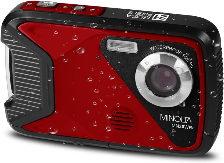 Minolta MN30WP 21 MP / 1080P HD Waterproof Digital Camera