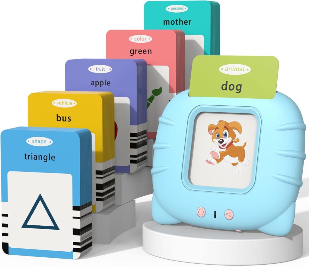 Toddler Learning Toys for 2 3 4 5 Year Old Boys and Girls, Autism Sensory Toys for Autistic Children, Speech Therapy Toys, 112 Cards – 224 Sight Words Talking Flash Cards Toddler Learning Toys for 2 3 4 5 Year Old Boys and Girls, Autism Sensory Toys for Autistic Children, Speech Therapy Toys, 112 Cards – 224 Sight Words Talking Flash Cards