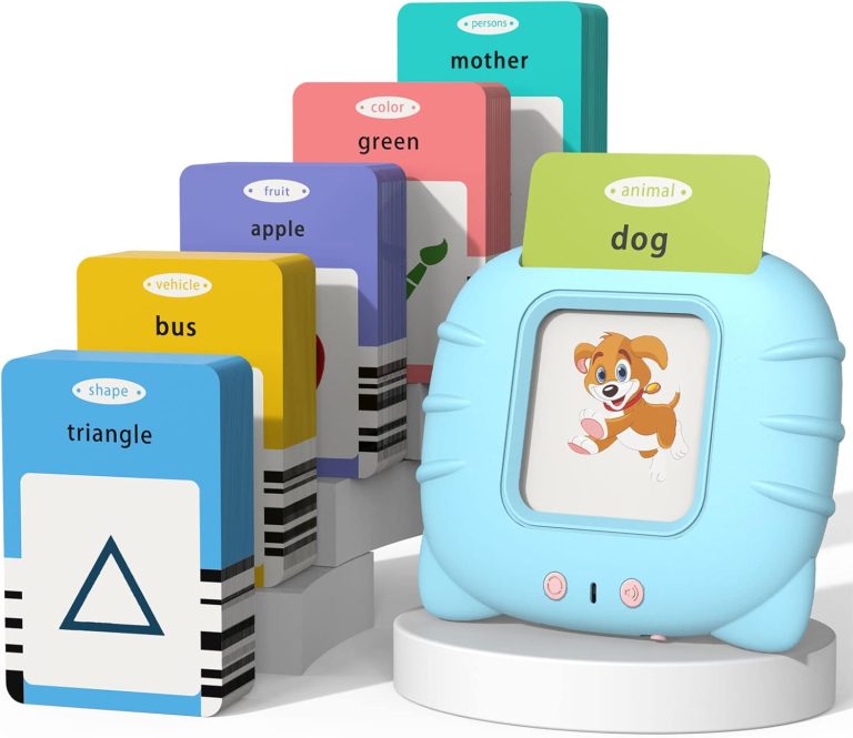 Toddler Learning Toys for 2 3 4 5 Year Old Boys and Girls, Autism Sensory Toys for Autistic Children, Speech Therapy Toys, 112 Cards – 224 Sight Words Talking Flash Cards