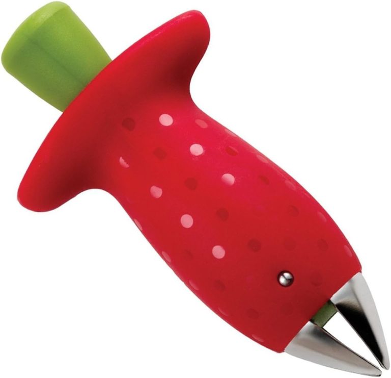 Chef’n Original Stem Gem Strawberry Huller, Red/Green –
