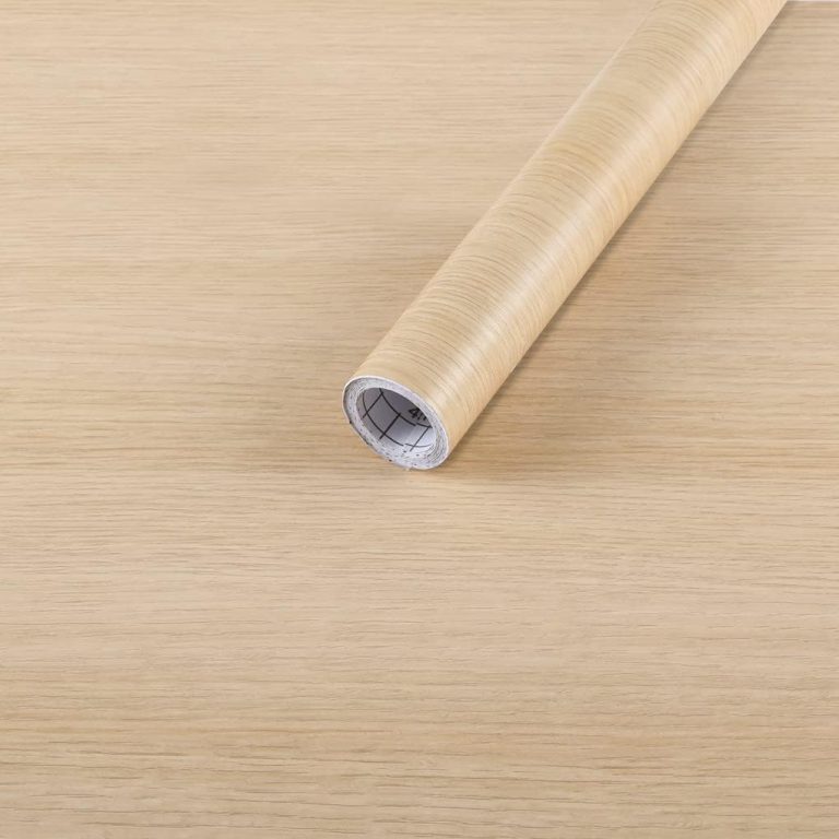 Arthome 17″ x393″Peel and Stick Oak Wood Contact Paper Self-Adhesive Wall Paper,Decorative Vinyl Film for Countertop, Cabinets, Shelf, Drawer Liner,Easy to Clean Removable Wall Covering