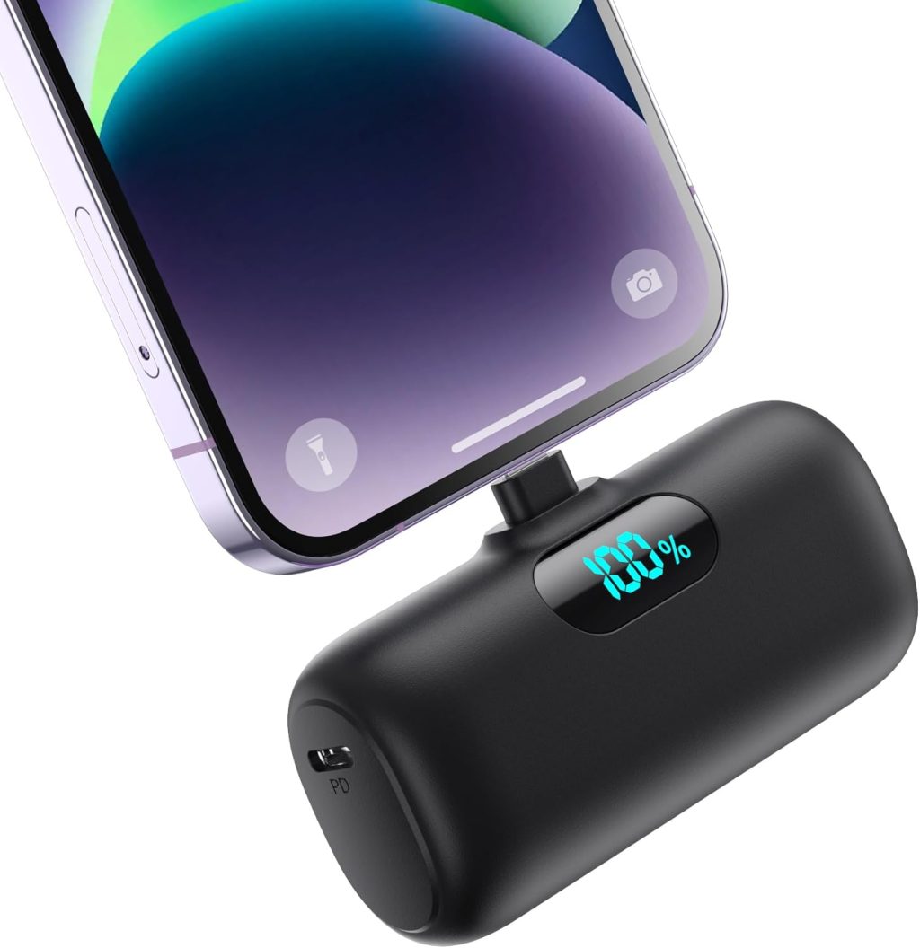 Small Portable Charger for iPhone,Upgraded 5000mAh PD Fast Charging Power Bank,Mini Battery Pack Backup Charger Compatible with iPhone 14/14 Pro Max/13/13 Pro/12 Pro/11/XS/XR/X/8/7/6 etc-Black Small Portable Charger for iPhone,Upgraded 5000mAh PD Fast Charging Power Bank,Mini Battery Pack Backup Charger Compatible with iPhone 14/14 Pro Max/13/13 Pro/12 Pro/11/XS/XR/X/8/7/6 etc-Black