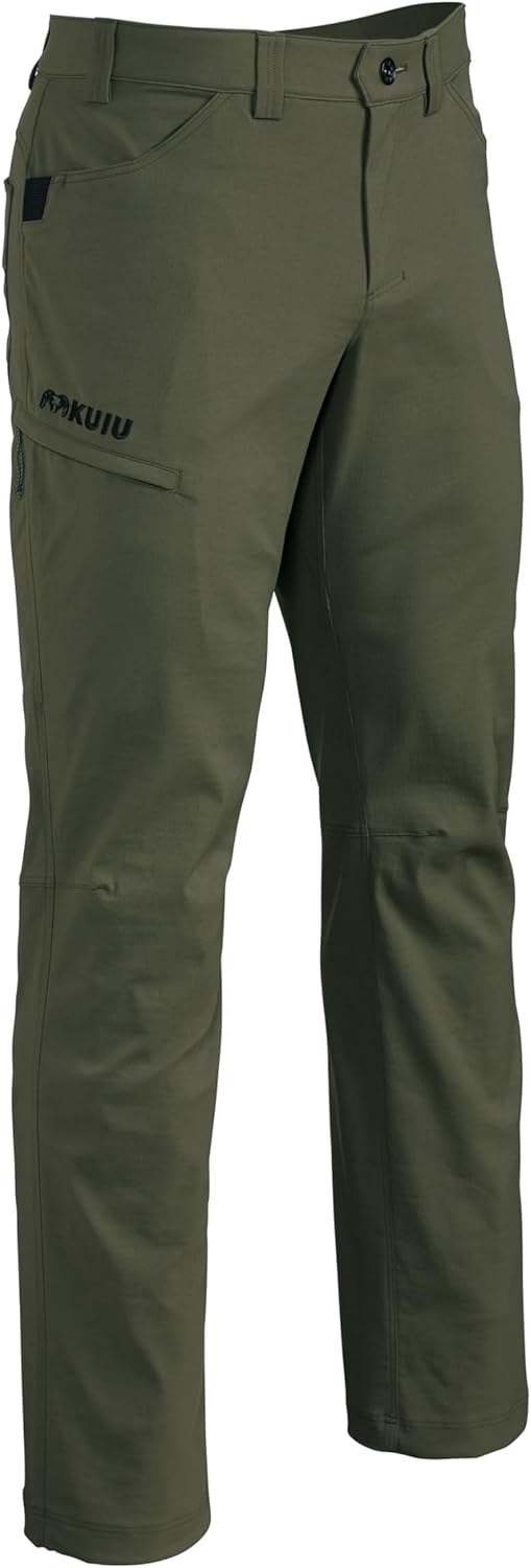 KUIU Switchback Pant – Water & Stain Resistant, 2-Way Stretch, Reinforced Knife Pocket, Durable & Versatile for Hiking