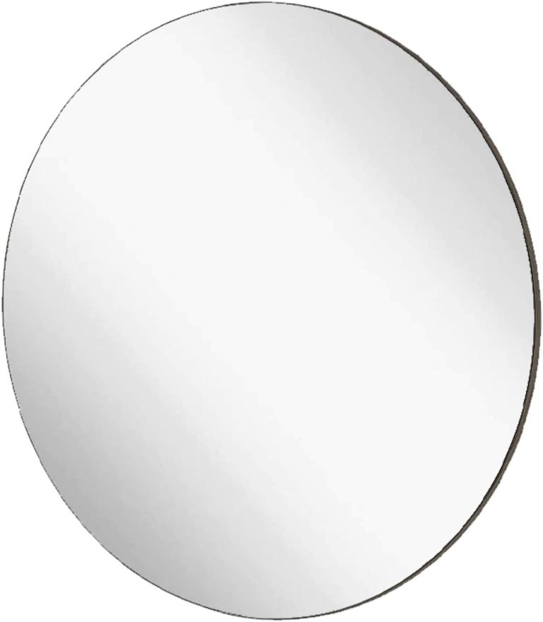 Marketing Holders 10 Pack Acrylic Mirror Round Circles 12 Inch Flat for DIY Laser Cut Tabletop Cover Center Piece Crafts Wall Safer Light Weight Wedding Events