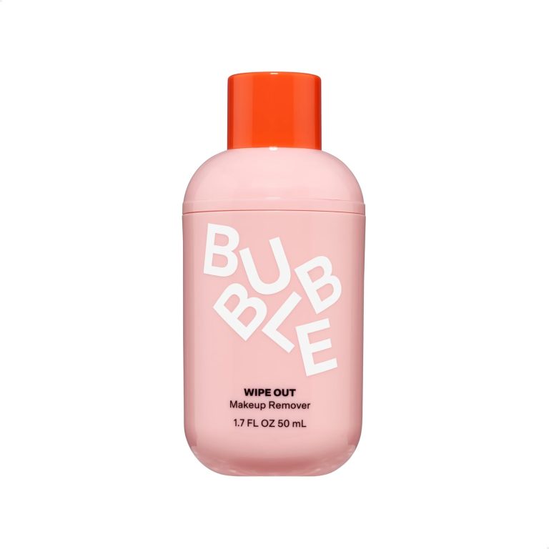 Bubble Skincare Wipe Out Makeup Remover – Hydrating Face & Eye Makeup Remover Enriched with Vitamins & Antioxidants – Fragrance-Free Skin Care Suitable For All Skin Types (50ml)