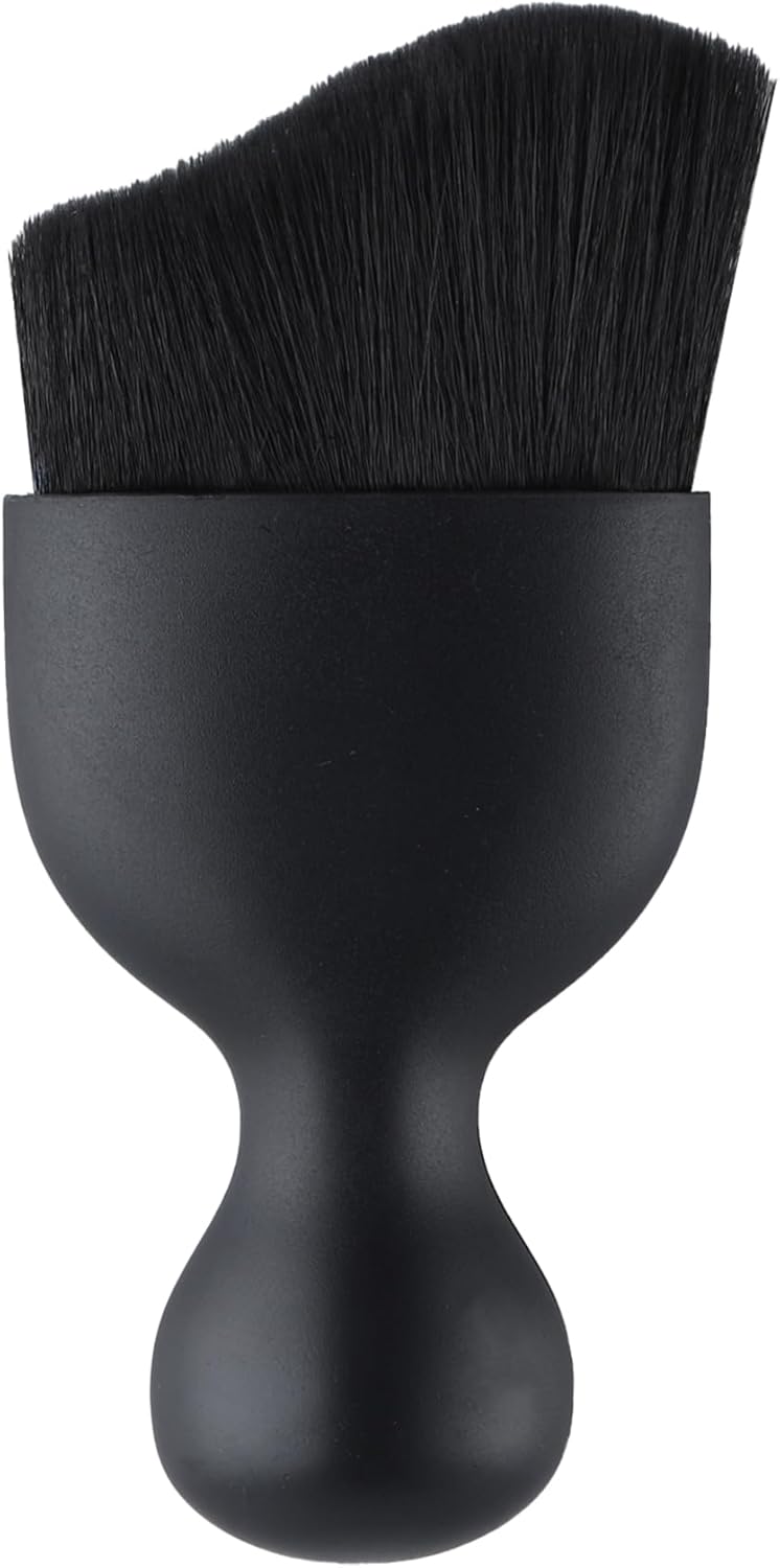 GaRhomxy Car Detailing Brushes, Car Interior Dust Sweeping Soft Brush, Soft Bristles Brush Cleaning Tool for Automotive Dashboard, Air Conditioner Vents, Computer, Scratch Free(Black)