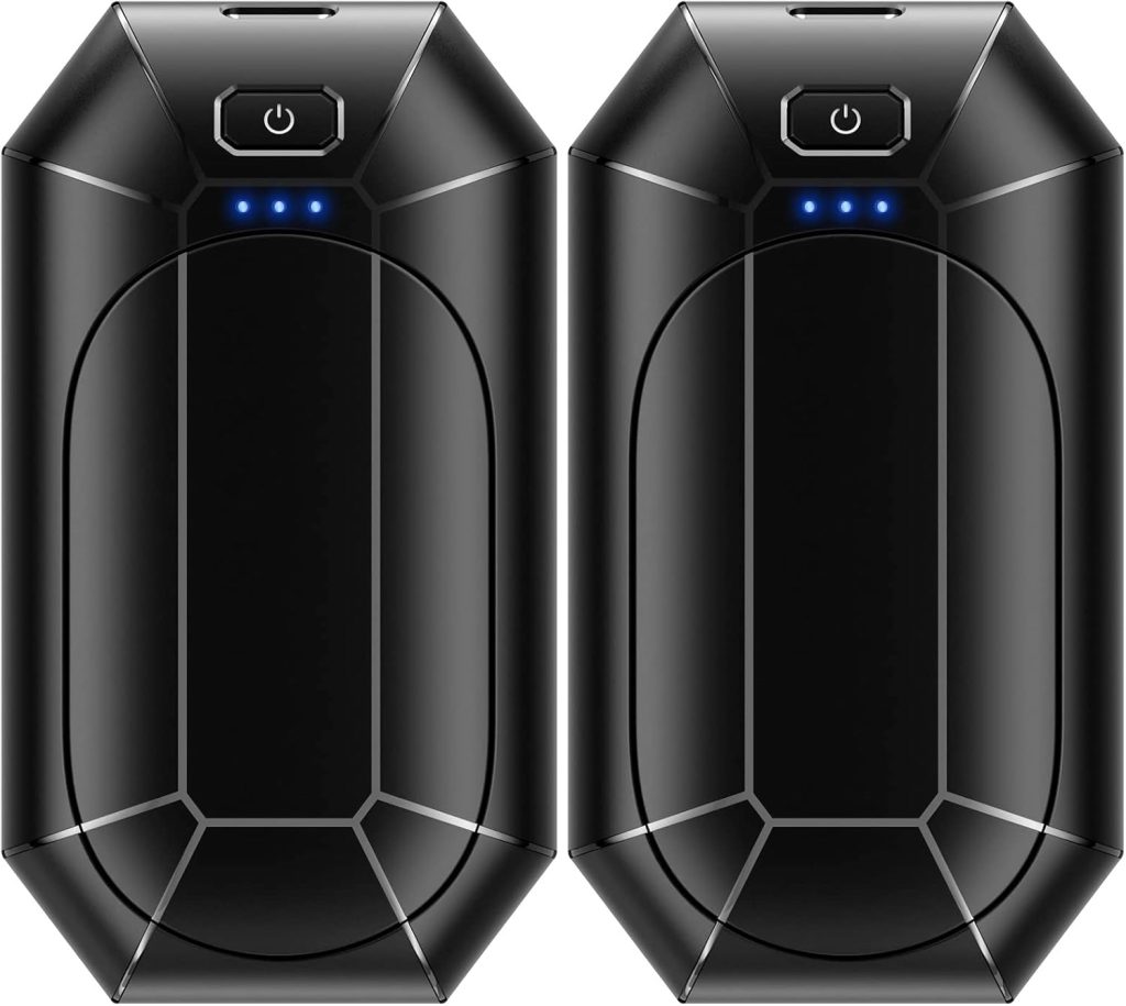 Hand Warmers Rechargeable, Dnaleao 2 Pack 4000mAh Electric Portable Pocket Heater, Heat Therapy Great for Outdoors, Hunting, Golf, Camping, Warm Gifts Hand Warmers Rechargeable, Dnaleao 2 Pack 4000mAh Electric Portable Pocket Heater, Heat Therapy Great for Outdoors, Hunting, Golf, Camping, Warm Gifts