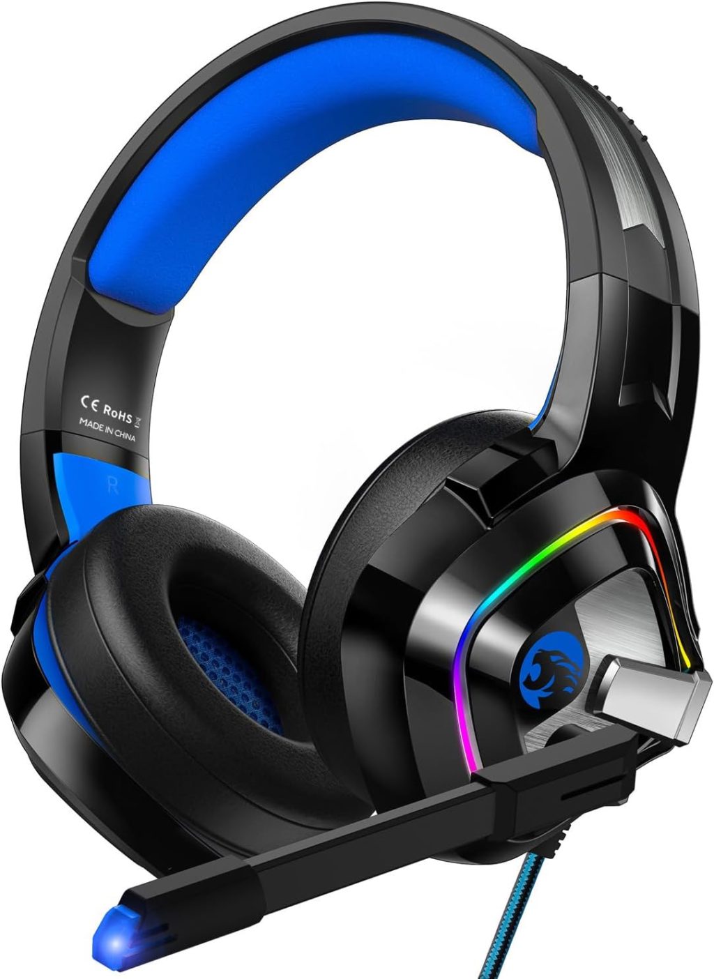 ZIUMIER Gaming Headset with Mic, Xbox One Headset with Noise Canceling Mic, PS4 Headset with Stereo Surround Sound, Over-Ear Headphones for PC, PS4, PS5, Xbox One, Xbox Series S/X, Laptop ZIUMIER Gaming Headset with Mic, Xbox One Headset with Noise Canceling Mic, PS4 Headset with Stereo Surround Sound, Over-Ear Headphones for PC, PS4, PS5, Xbox One, Xbox Series S/X, Laptop