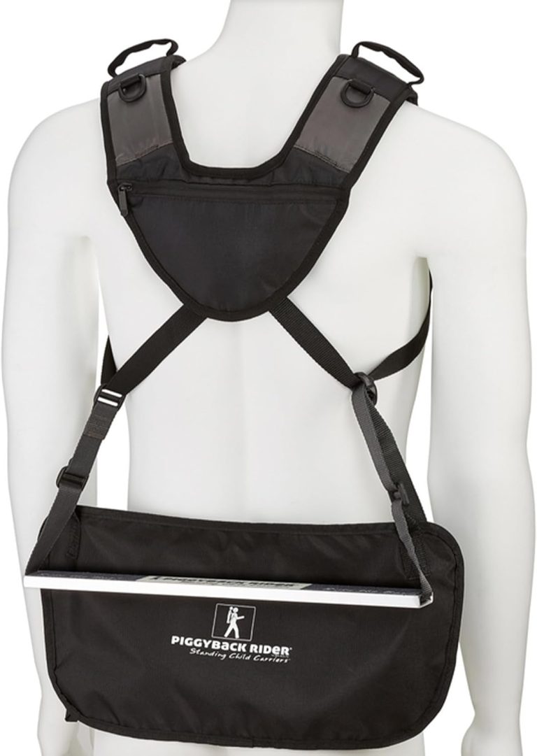 Piggyback Rider Mud Flap Accessory for Keeping Clothes Clean While on Adventures of Hiking, Travel, Concerts, Vacation, Parks, Events, Festival, Lakes.