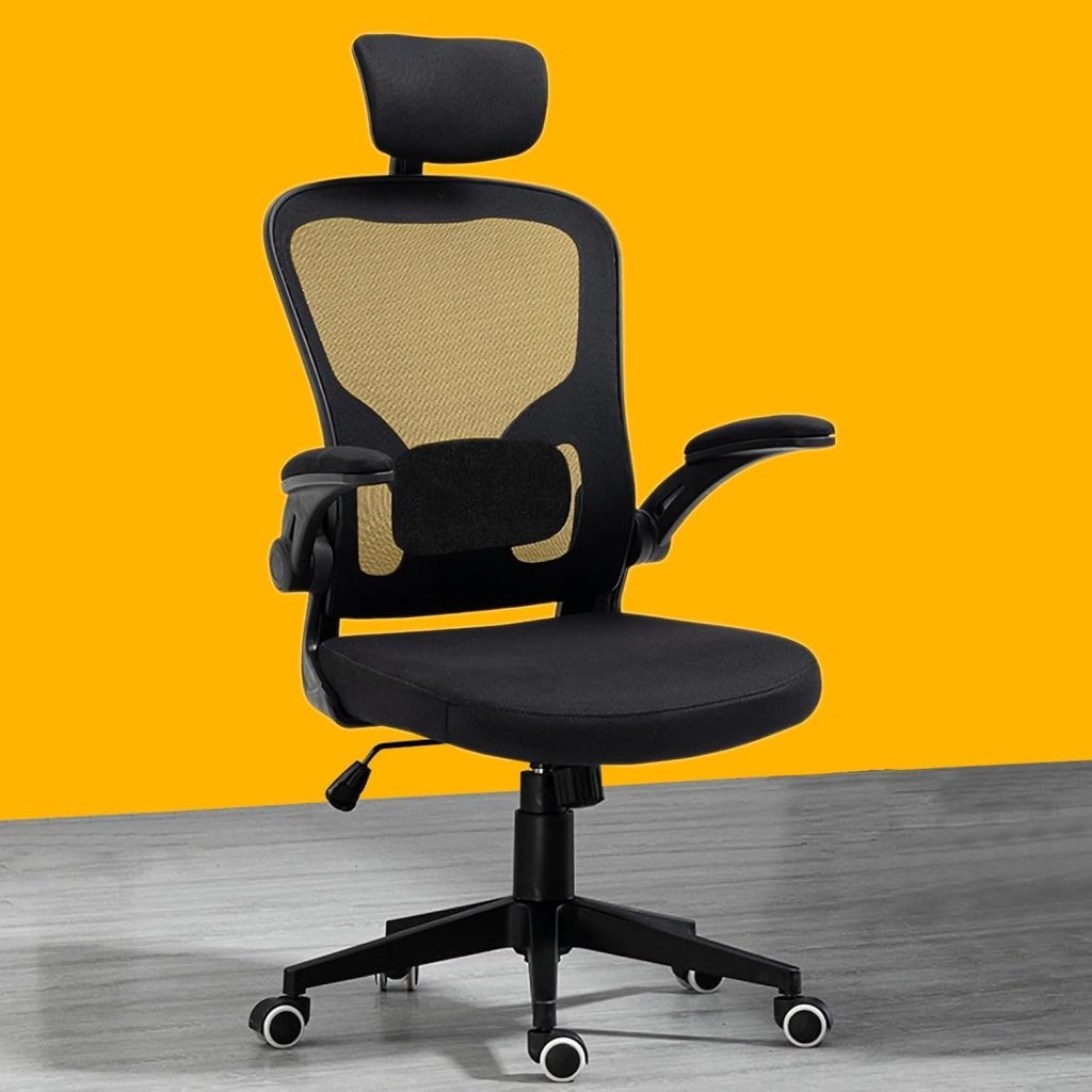 Ergonomic Office Chair – 400LB Comfy Desk Chairs with Headrest and Lumbar Support, Heavy Duty Mesh Computer Chairs with Wheels and Arms for Home Office, Bedroom, Study, Dorm Room and More Ergonomic Office Chair – 400LB Comfy Desk Chairs with Headrest and Lumbar Support, Heavy Duty Mesh Computer Chairs with Wheels and Arms for Home Office, Bedroom, Study, Dorm Room and More
