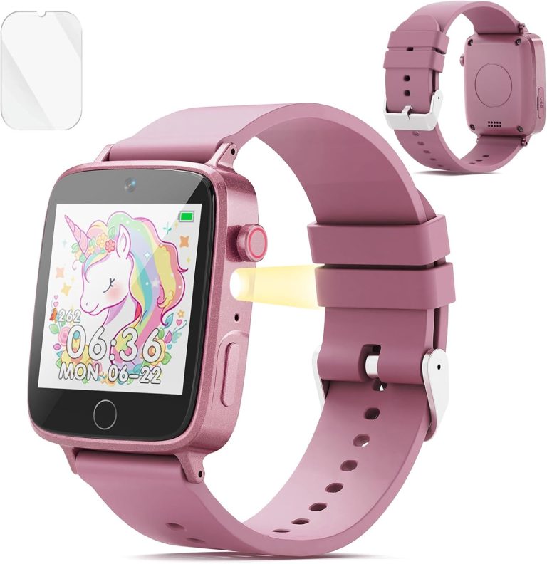 Smart Watch for Kids with 26 Puzzle Games HD Camera, Kids Watch with Alarm Calculator Pedometer Recorder Music, Toys for Ages 5-12 Years Old, Kids