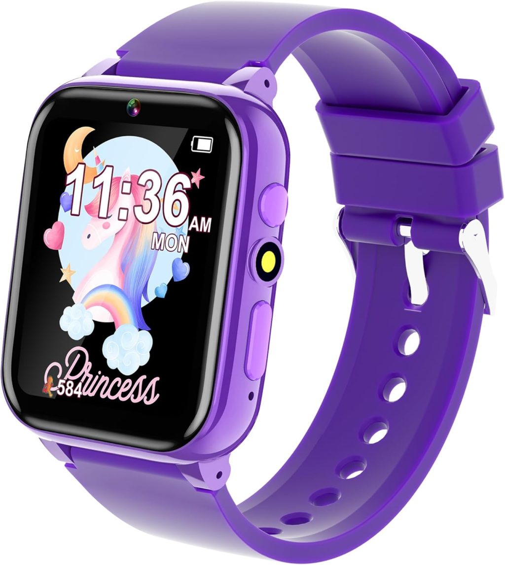 Kids Watch for Girls Ages 3-12, Girls Toy Watch with 26 Games Step Counter Pedometer Learning Card Audio Book Educational Watch for Girls, Toys for Girls Birthday Gift Ideas Kids Watch for Girls Ages 3-12, Girls Toy Watch with 26 Games Step Counter Pedometer Learning Card Audio Book Educational Watch for Girls, Toys for Girls Birthday Gift Ideas