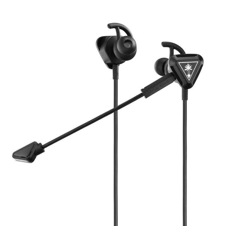 Turtle Beach Battle Buds In-Ear Gaming Headset – Mobile & PC with 3.5mm, Xbox Series X|S, Xbox One, PS5, PS4, PlayStation, Switch – Lightweight, In-Line Controls – Black