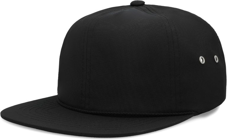 Pacific Headwear Nylon Adventure Cap Rope Hat-Lightweight Outdoor Headgear for Hiking, Camping, and Travel