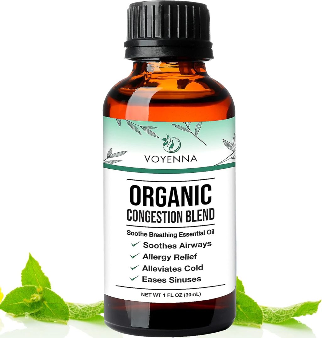 Essential Oil Breathe Blend for Diffuser, Humidifier, Aromatherapy & Rub with Peppermint & Eucalyptus Oils | for Headache, Allergy & Congestion Essential Oil Breathe Blend for Diffuser, Humidifier, Aromatherapy & Rub with Peppermint & Eucalyptus Oils | for Headache, Allergy & Congestion