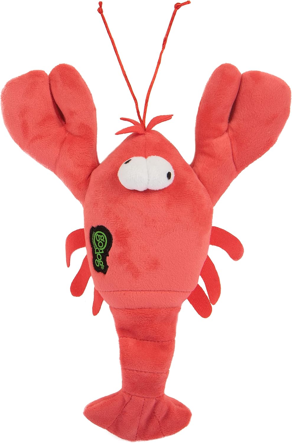 goDog Action Plush Lobster Animated Squeaky Dog Toy, Chew Guard Technology – Red, One Size goDog Action Plush Lobster Animated Squeaky Dog Toy, Chew Guard Technology – Red, One Size