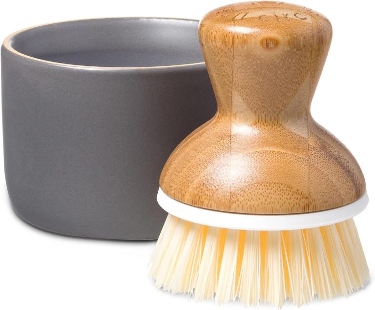 Full Circle Bubble Up, Brush + Dispenser, Gray