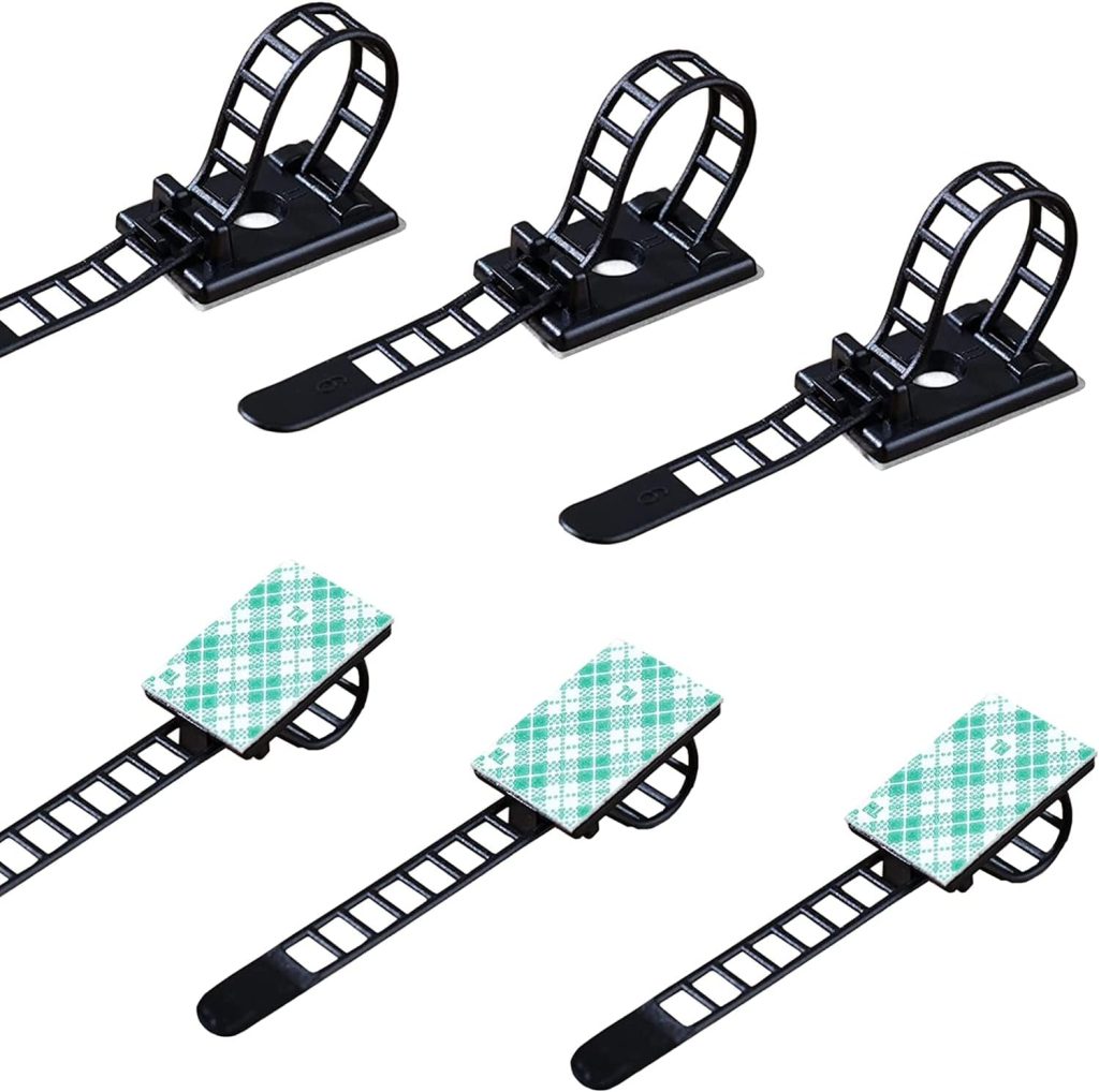 50 Pieces Cable Management Desk Wire Organizer Cable Ties Zip Ties Adhesive Cord Clips Cord Keeper Desk Wire Management 50 Pieces Cable Management Desk Wire Organizer Cable Ties Zip Ties Adhesive Cord Clips Cord Keeper Desk Wire Management