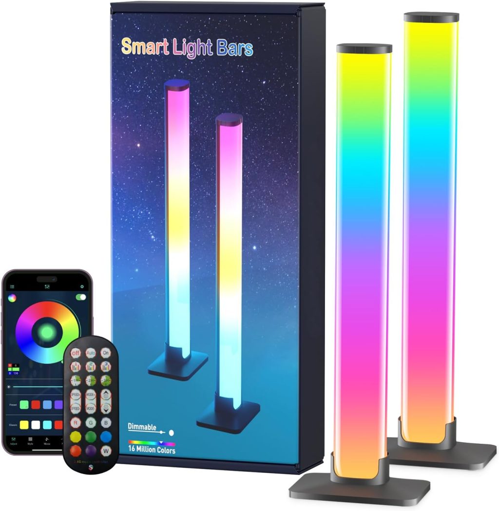 RGB Light Bar,Smart LED Light Bar for Room,16 Million Colors,Three Control Modes,Dynamic Music Sync Mode,213 Preset Modes,USB Interface(Without Adapter) RGB Light Bar,Smart LED Light Bar for Room,16 Million Colors,Three Control Modes,Dynamic Music Sync Mode,213 Preset Modes,USB Interface(Without Adapter)