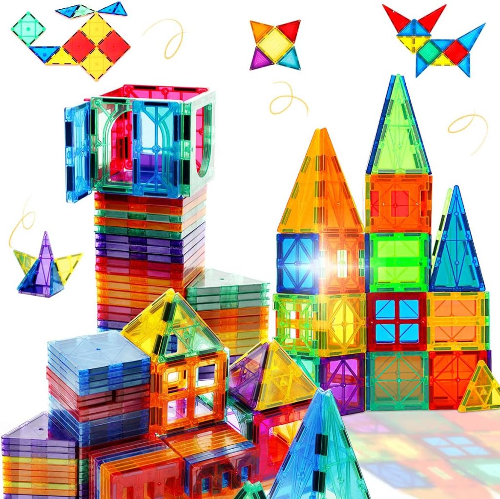 Magnetic Tiles Toddler Building Blocks Toys, Magnet Montessori Kids Toys for 3+ Year Old Boys and Girls, Preschool Learning Sensory STEM Education Toys Games, Birthday Gifts Idea for Kids Toddlers. Magnetic Tiles Toddler Building Blocks Toys, Magnet Montessori Kids Toys for 3+ Year Old Boys and Girls, Preschool Learning Sensory STEM Education Toys Games, Birthday Gifts Idea for Kids Toddlers.