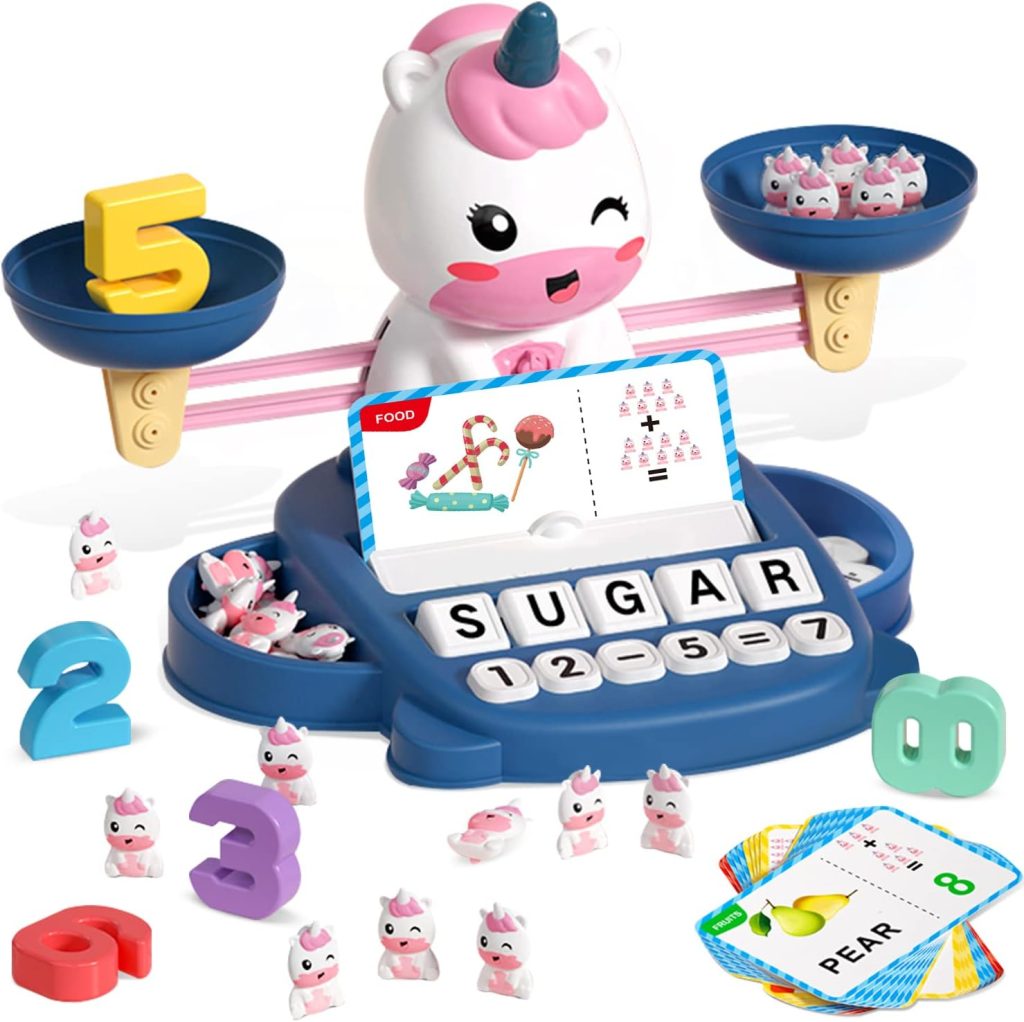 Unicorns Kindergarten Preschool Learning Activities Math Counting Matching Letter Toys – Toddler Educational Toys for 3 4 5 6 7 Year Olds Girls Birthday Gift Games for Kids Ages 5-7 3-5 Unicorns Kindergarten Preschool Learning Activities Math Counting Matching Letter Toys – Toddler Educational Toys for 3 4 5 6 7 Year Olds Girls Birthday Gift Games for Kids Ages 5-7 3-5