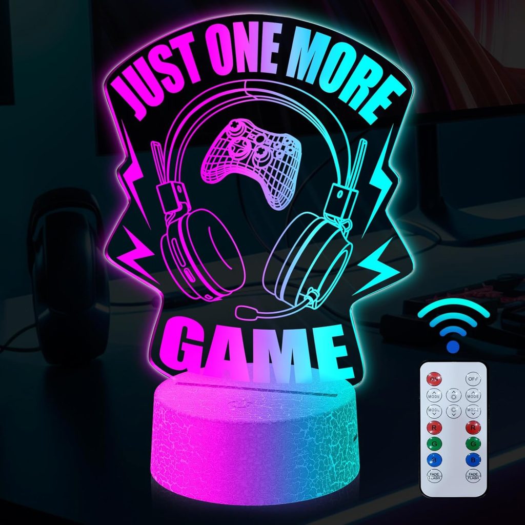 Gamer Room Decor for Boys, Gamer 3D Led Light, Headset Graphic Video Games Lights, 21 Colors Changing with Remote and Touch, Holiday Birthday Christmas Gifts for Kids Girls Gamer Room Decor for Boys, Gamer 3D Led Light, Headset Graphic Video Games Lights, 21 Colors Changing with Remote and Touch, Holiday Birthday Christmas Gifts for Kids Girls